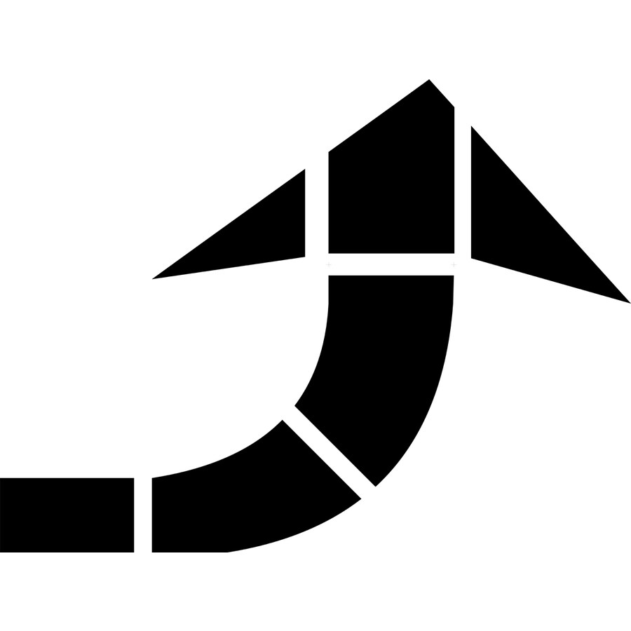 Stencil Ease 72in Arrow Paint Stencil at