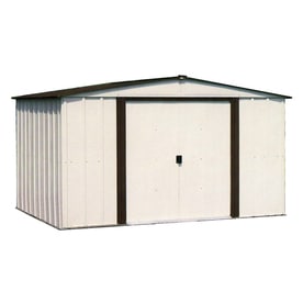 UPC 026862100429 product image for Arrow Galvanized Steel Storage Shed (Common: 10-ft x 8-ft; Interior Dimensions:  | upcitemdb.com