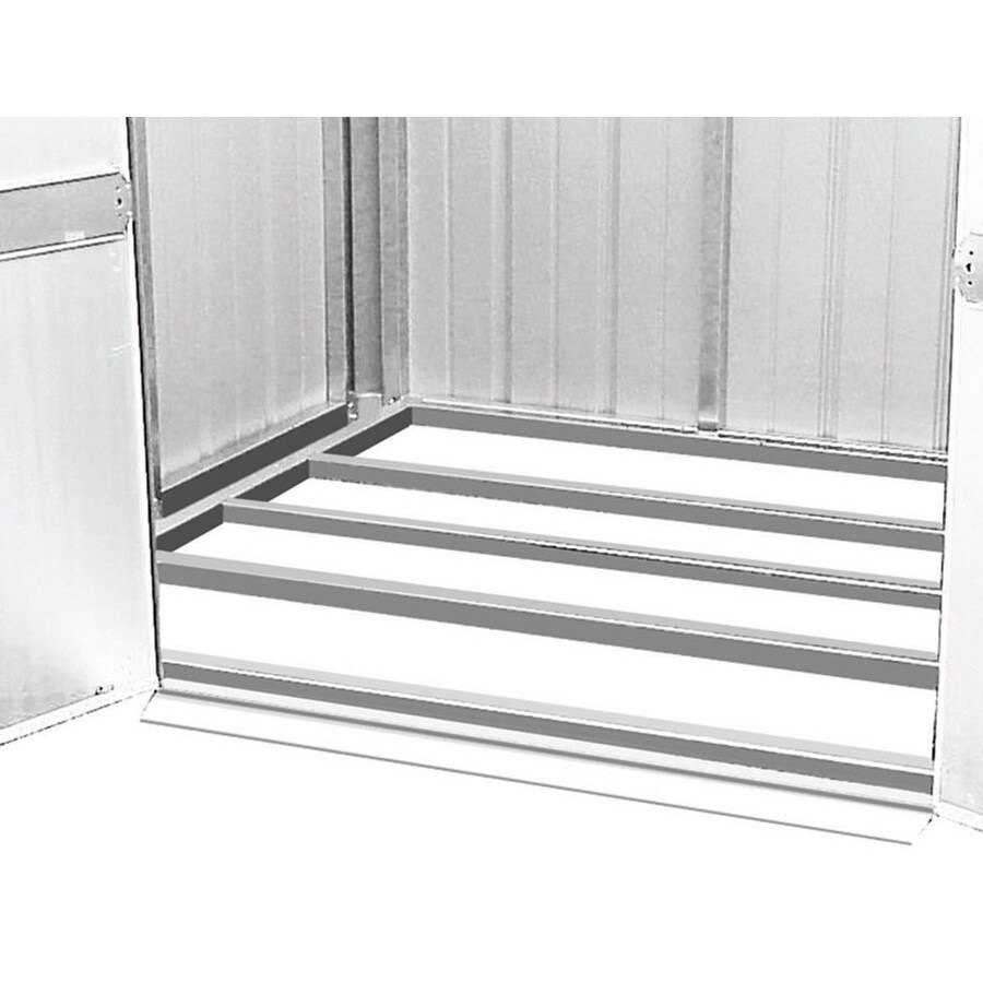 Arrow 8 Ft X 6 Ft Galvanized Steel Storage Shed Floor Kit At Lowes Com