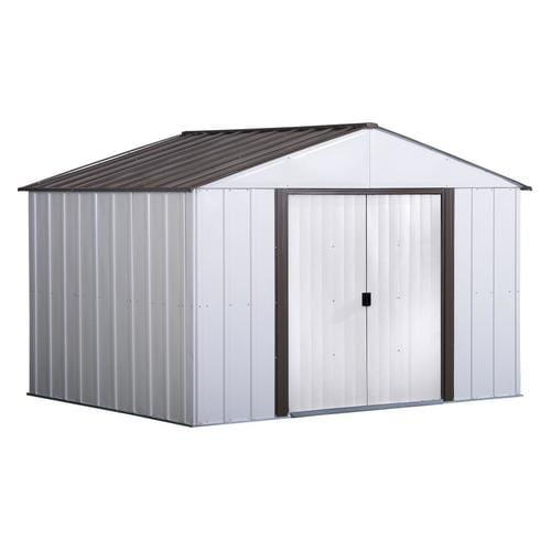 Arrow Common 10 Ft X 8 Ft Interior Dimensions 9 85 Ft X 7 5 Ft Galvanized Steel Storage Shed At Lowes Com