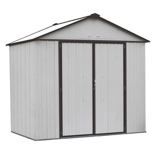 arrow common: 10-ft x 7-ft; interior dimensions: 9.5-ft x