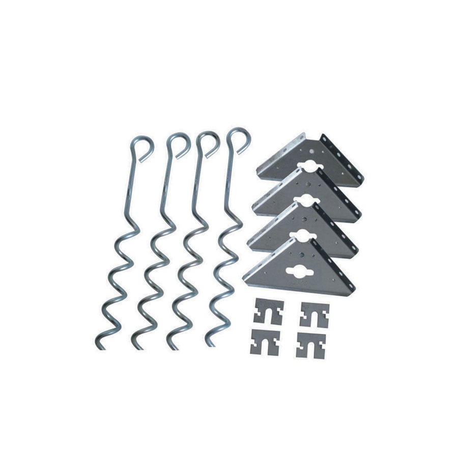Arrow Galvanized Steel Storage Shed Anchor Kit at Lowes.com