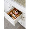 Style Selections 18-in x 23-in Bamboo Multi-Use Insert Drawer Organizer ...