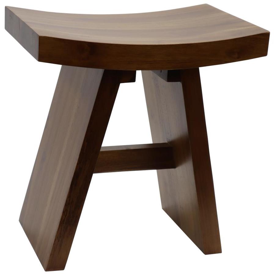 Redmon Genuine Teak Asian Style Shower Bench At Lowes Com