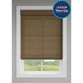 LEVOLOR Trim+Go Terracotta Light Filtering Cordless Roman Shade (Actual: 23.5-in x 64-in)