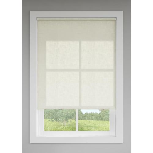 LEVOLOR Trim+Go Cream Linen Light Filtering Cordless Roller Shade