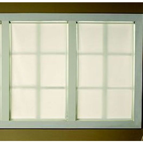 Custom Size Now by Levolor White Light Filtering Cordless Vinyl Roller