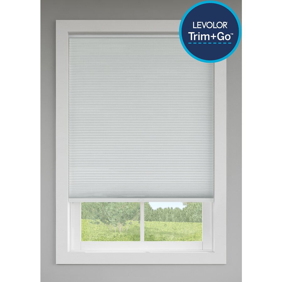 Trim Go Snow Room Darkening Cordless Cellular Shade Actual 29 5 In X 72 In