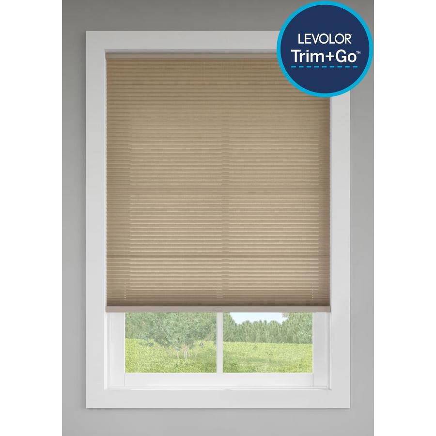 LEVOLOR Trim+Go Toffee Light Filtering Cordless Cellular Shade (Actual ...