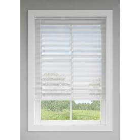 Photo 1 of LEVOLOR 1-in Cordless White Aluminum Mini Blinds (Common: 23-in; Actual: 22.5-in x 72-in)