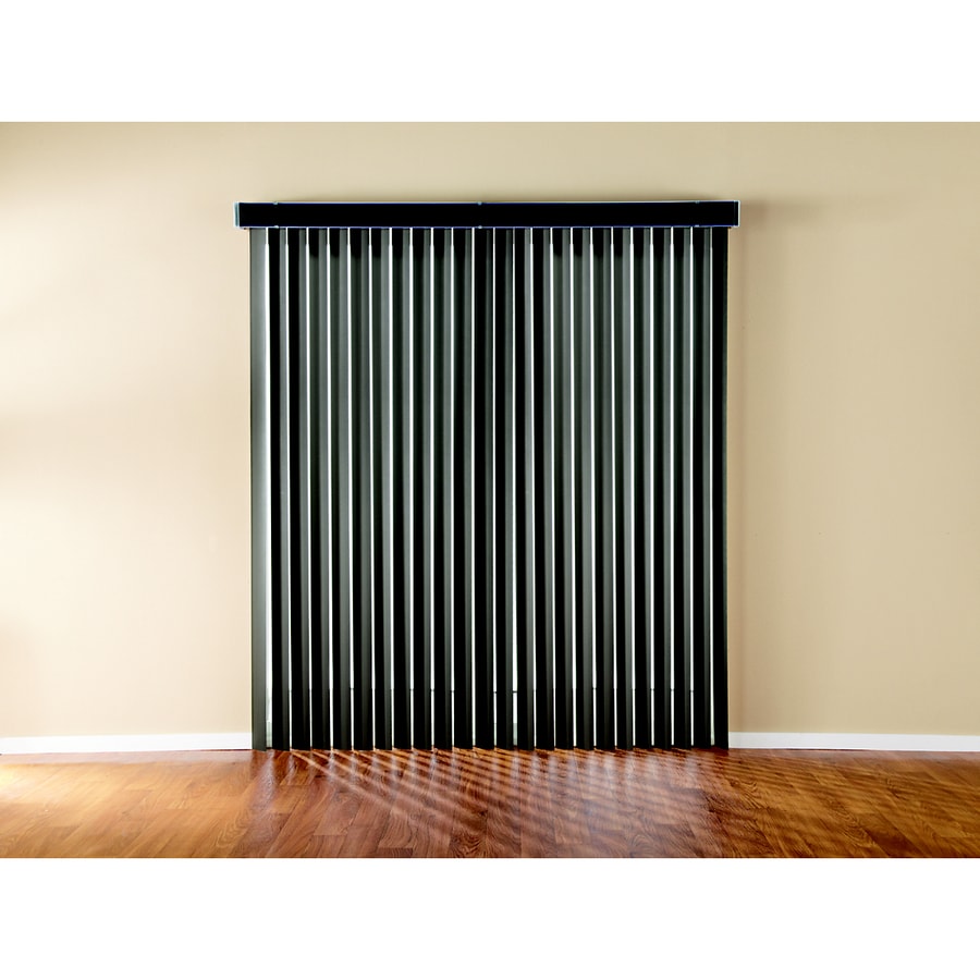 Shop Custom Size Now by Levolor Espresso Vinyl Vertical Blinds at Lowes.com