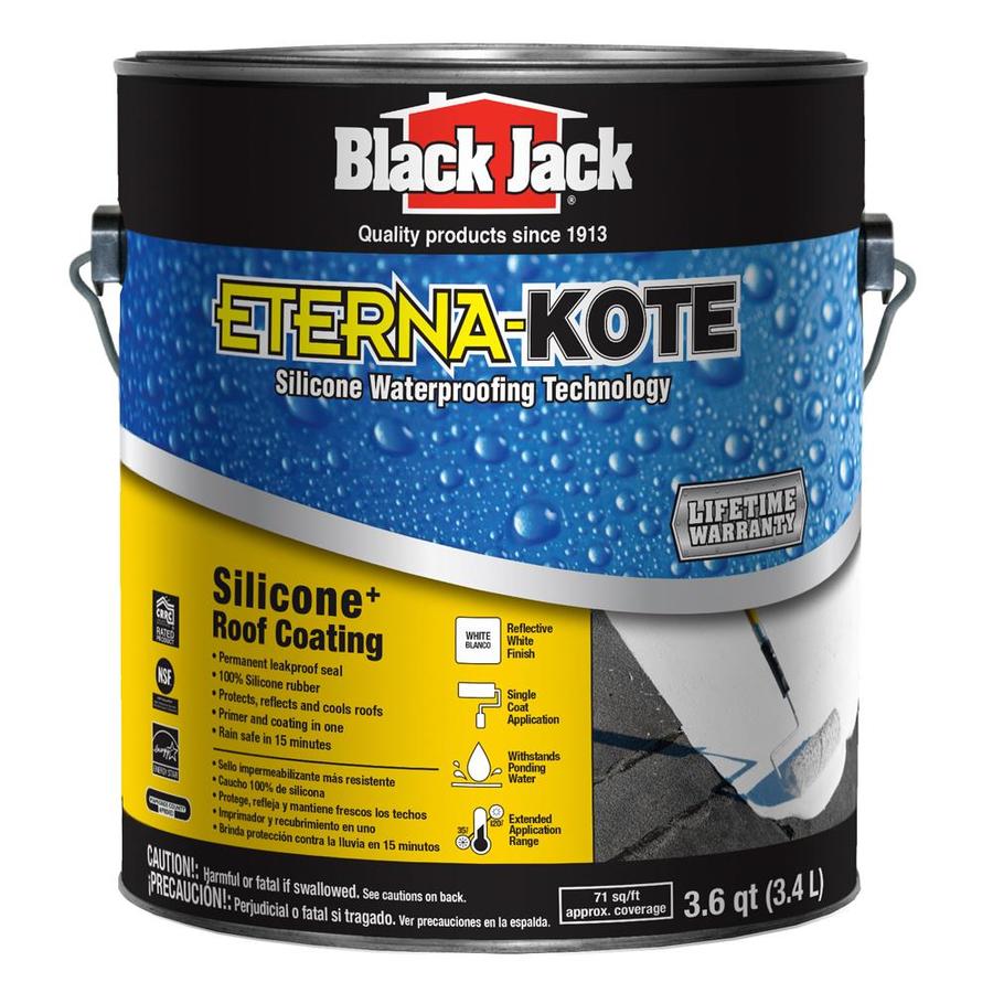 Shop BLACK JACK Premium Silicone Waterproofing Coating 3.6Quart