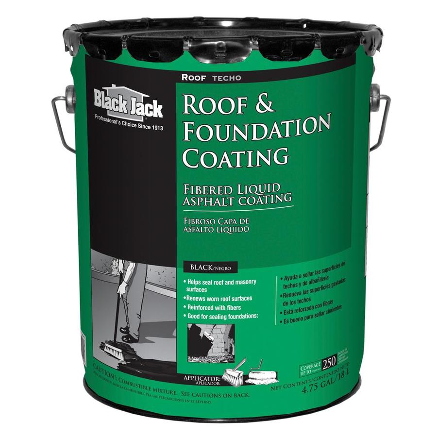 Black Jack 4 75 Gallon Fibered Waterproofer Roof Sealant At Lowes Com