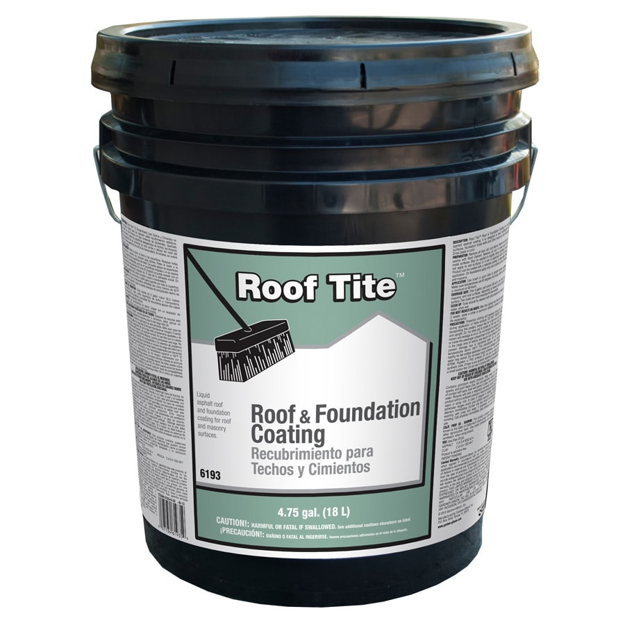 Roof Tite 4.75-Gallon Waterproofer Roof Sealant at Lowes.com