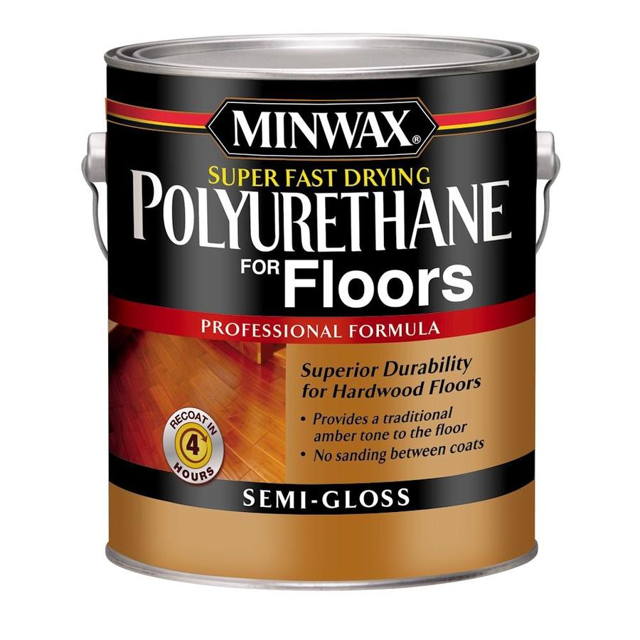 Minwax Floor Semi-Gloss Oil-Based Polyurethane (Actual Net ...