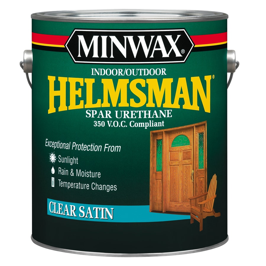 Minwax Helmsman Satin Oilbased Spar Urethane Varnish (Actual Net