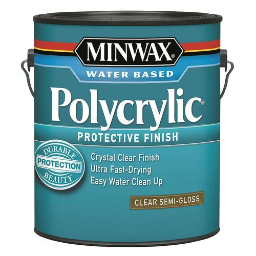 Minwax Polycrylic SemiGloss WaterBased Polyurethane (Actual Net