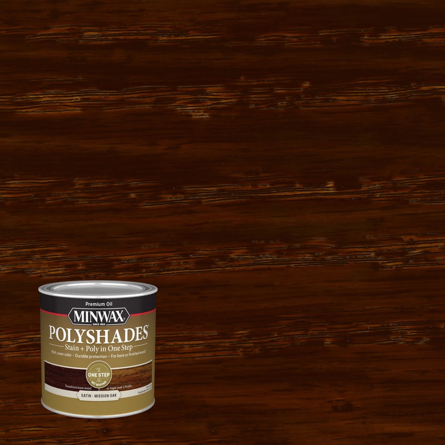 Minwax MNWX 8-OZ PLYSHD SAT MISSION OAK at Lowes.com