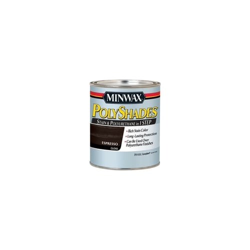 Minwax PolyShades Gloss Espresso Oil-Based Interior Stain ...