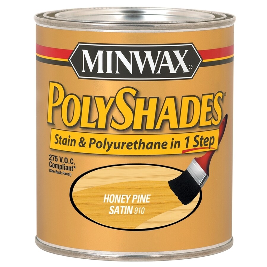 Minwax Pre Tinted Honey Pine Satin Interior Stain Actual Net Contents 8 Fl Oz In The Interior Stains Department At Lowes Com