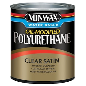 Minwax Oil-Modified Satin Oil-Modified Polyurethane (Actual Net Contents: 8-fl oz)