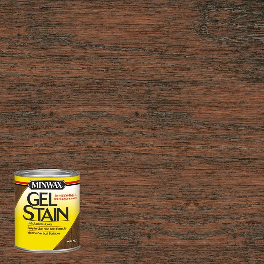 Minwax Pre Tinted Walnut Gel Interior Stain Actual Net Contents