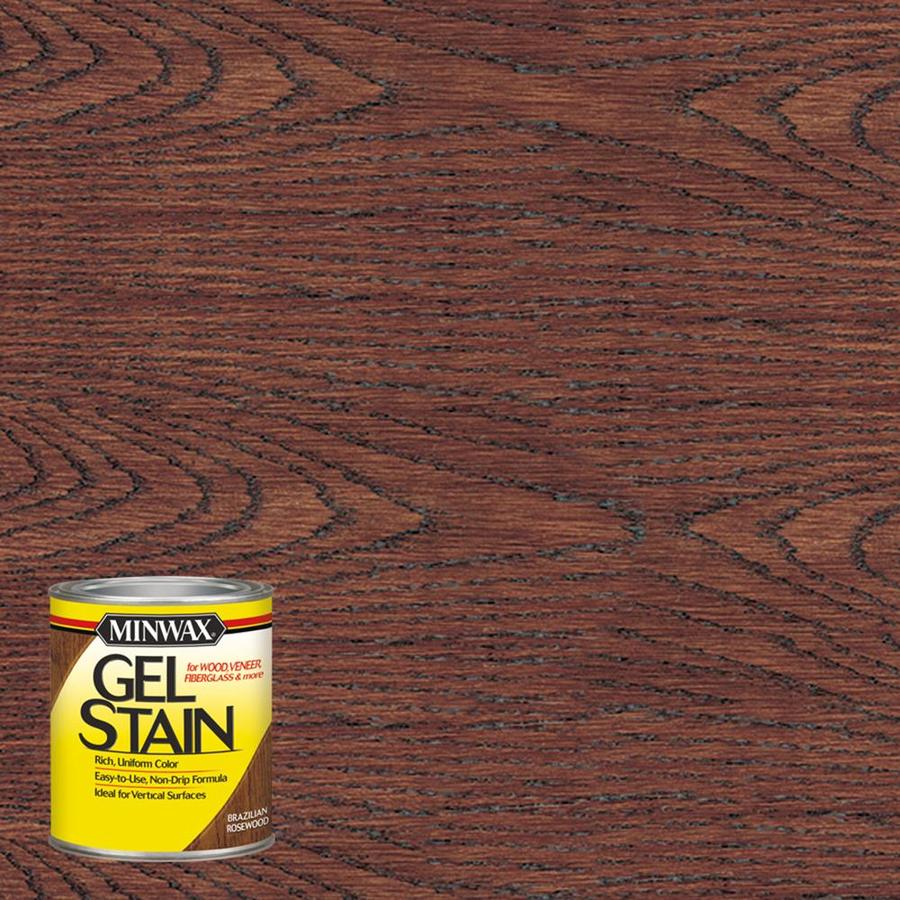 Minwax Gel Stain Brazilian Rosewood Oil Based Interior Stain