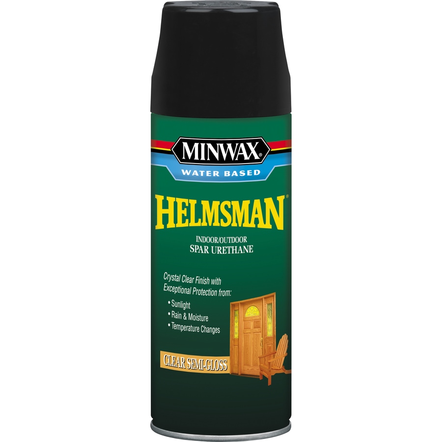 Minwax 332800000 Clear Semi-Gloss Water-Based Varnish (11.5-oz)