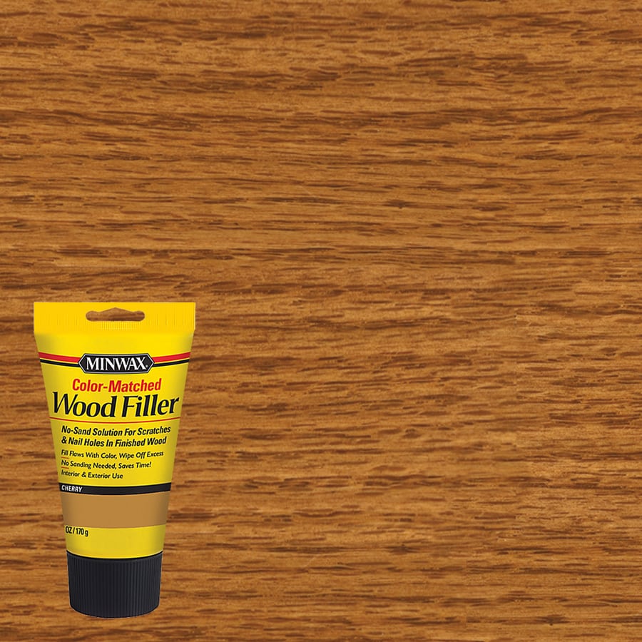 Minwax Color Matched 6 Oz Cherry Wood Filler At Lowes Com