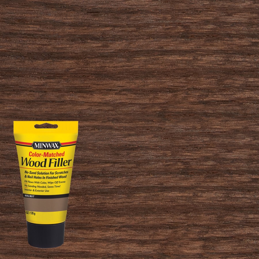 Minwax Color-Matched 6-oz Walnut Wood Filler at Lowes.com