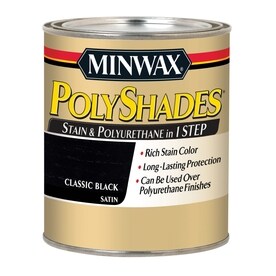 UPC 027426613959 product image for Minwax Polyshades Classic Black Satin Oil-Based 32-fl oz Interior Stain | upcitemdb.com