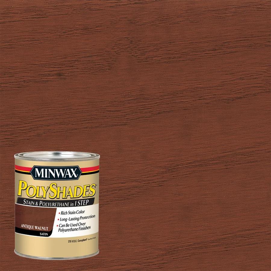 Minwax PolyShades Antique Walnut Oilbased Interior Stain (Actual Net Contents 32fl oz) at