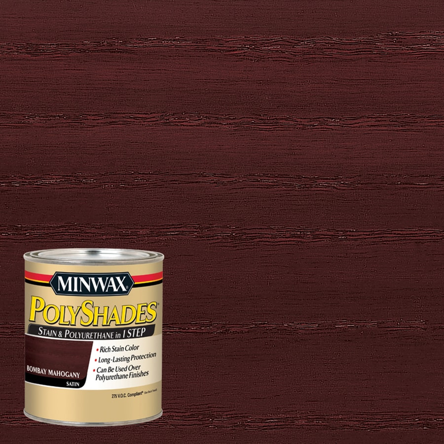 minwax stain colors on mahogany