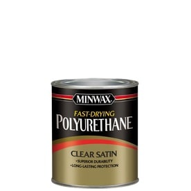 Minwax 1-Quart Fast-Drying Satin Polyurethane