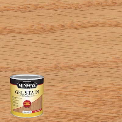 Minwax Pre Tinted Honey Maple Gel Interior Stain Actual Net