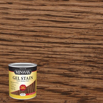 Minwax Gel Stain Walnut Oil Based Interior Stain Actual Net