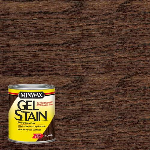 Minwax Gel Stain Satin Coffee Oil-based Interior Stain ...