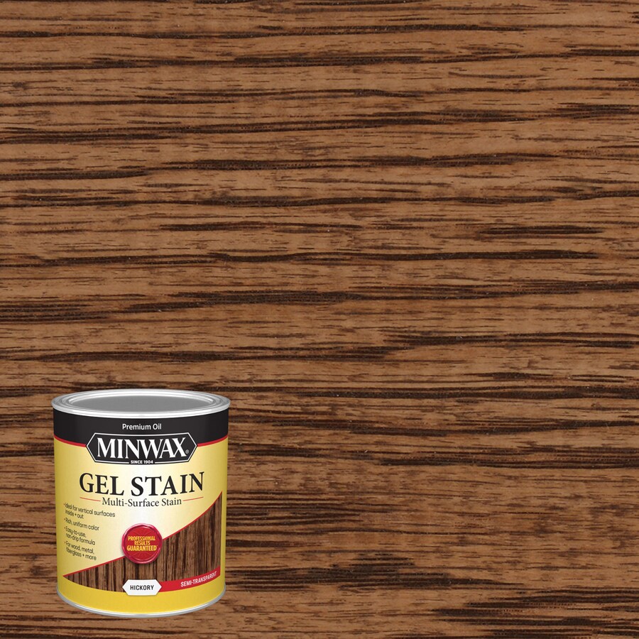 minwax stain colors on hickory