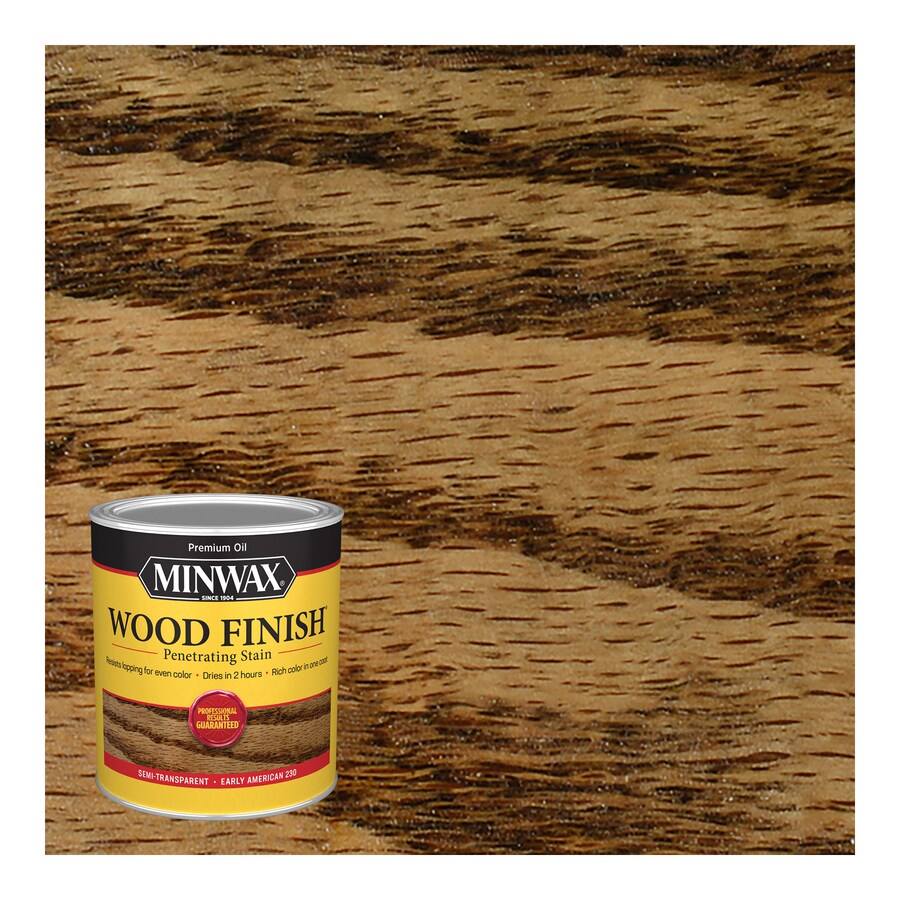 Minwax Wood Finish Satin Early American Oil-based Interior ...