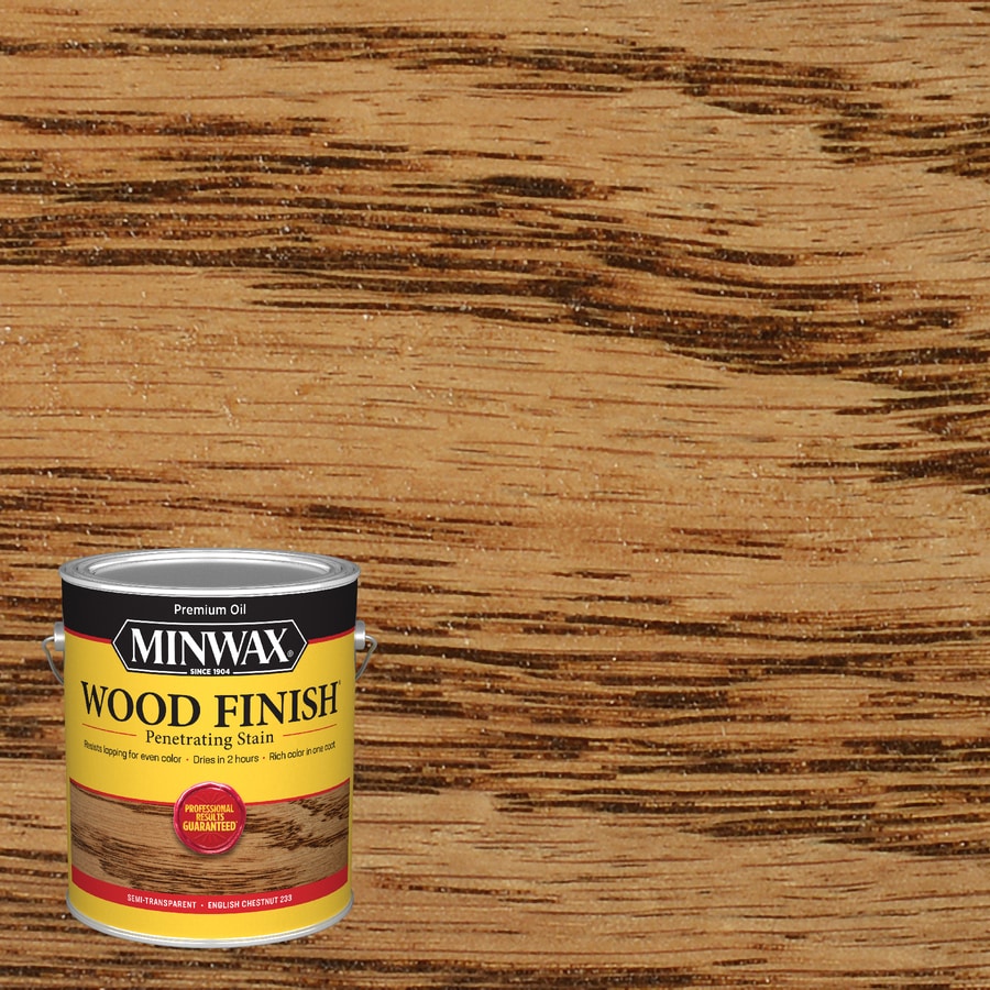 Minwax Wood Finish Satin English Chestnut Oil-based Interior Stain ...