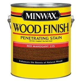 Interior Stains At Lowes Minwax Wood Finish Satin Red Mahogany Oil Based Interior Stain Actual Net Contents