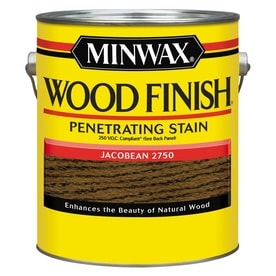 Interior Stains At Lowes Minwax Wood Finish Jacobean Oil Based Interior Stain Actual Net Contents 128