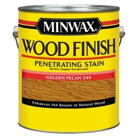 Interior Stains At Lowes Minwax Wood Finish Golden Pecan Oil Based Interior Stain Actual Net Contents 128