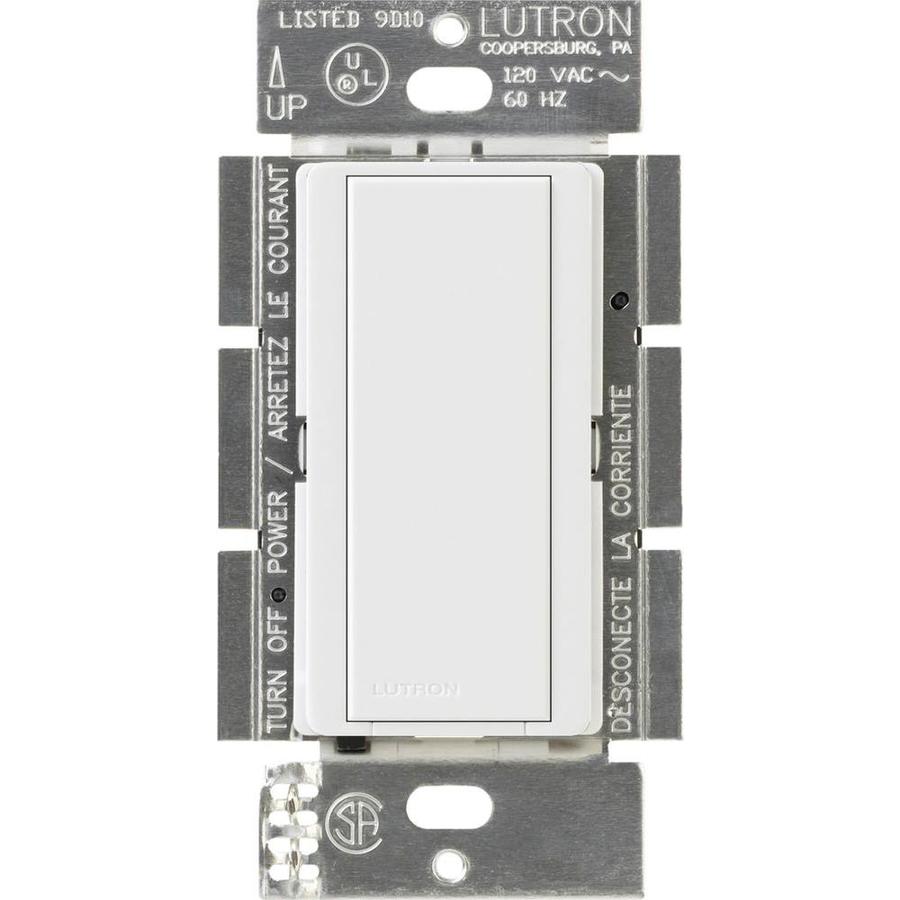 Lutron MA-AS-WH 15-Amp White Combination Decorator Light Switch