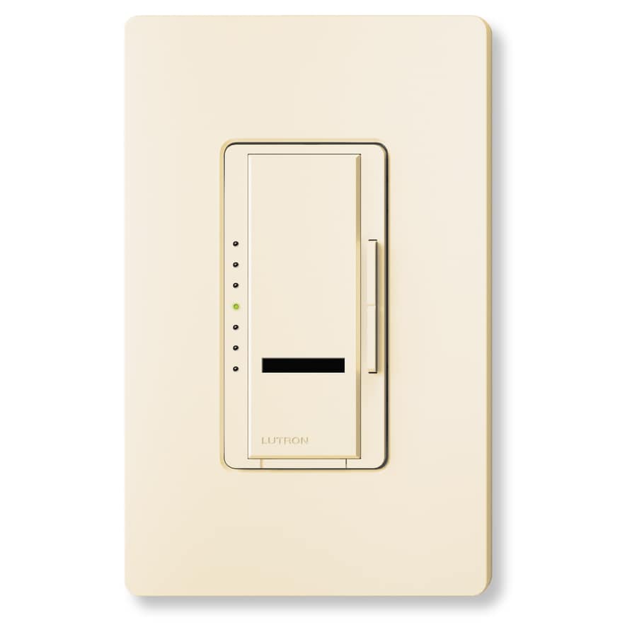 Lutron Maestro IR 1000-watt Remote Control Light Switch, Eggshell