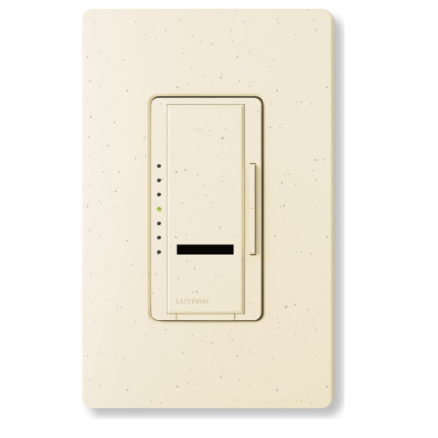 Lutron Maestro IR 3.75-Amp 450-Watt Limestone Digital Dimmer in the ...