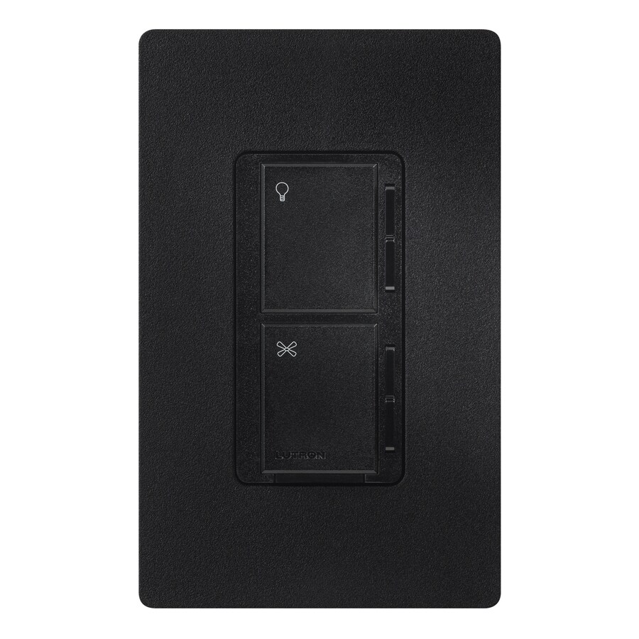 Lutron MA-ALFQ35-MN Maestro 1-Amp 300-Watt Midnight 3-Way CFL/LED Digital Combination Ceiling Fan and Light Control