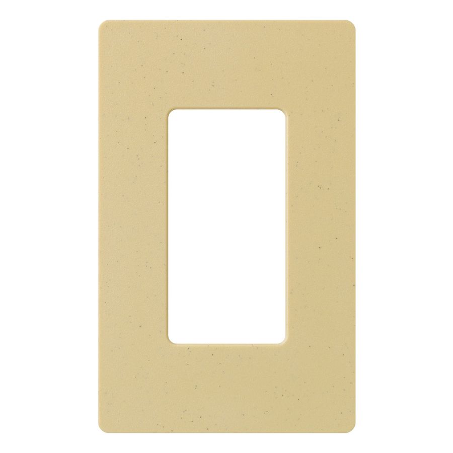 Lutron Claro 1Gang Goldstone Single Standard Wall Plate at