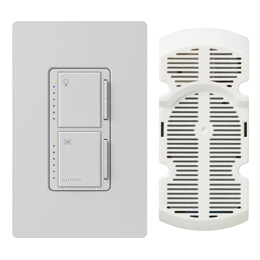 Lutron Maestro 7-speed 1-Amp Palladium Touch Fan Control at Lowes.com