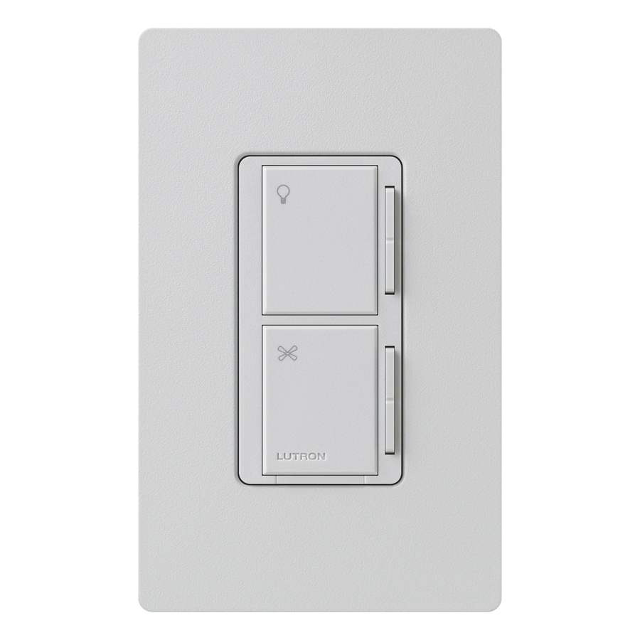 Lutron Maestro 7 Speed 1 Amp Palladium Touch Fan Control At Lowes Com